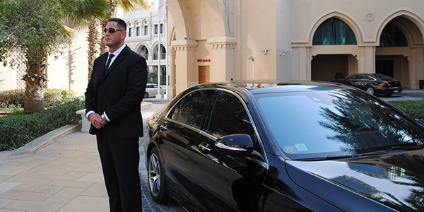 Executive protection program illustration